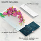 Watercolor Orchid Birthday Pop-Up Card and Gemini Zodiac Sentiment Set
