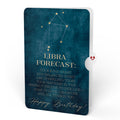 Wisteria Birthday Bouquet and Libra Zodiac Sentiment Set