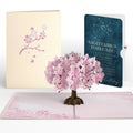 Cherry Blossom Birthday Pop-Up Card and Sagittarius Zodiac Sentiment Set