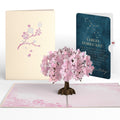 Cherry Blossom Birthday Pop-Up Card and Virgo Zodiac Sentiment Set
