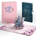 Good Vibes Crystals Birthday Pop-Up Card and Taurus Zodiac Sentiment Set