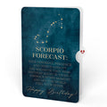 Shine Bright Birthday Pop-Up Card and Scorpio Zodiac Sentiment Set