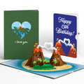 I Lava You 13th Birthday Pop-Up Card and Sentiment Set