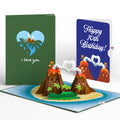 I Lava You 70th Birthday Pop-Up Card and Sentiment Set
