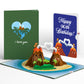 I Lava You 90th Birthday Pop-Up Card and Sentiment Set