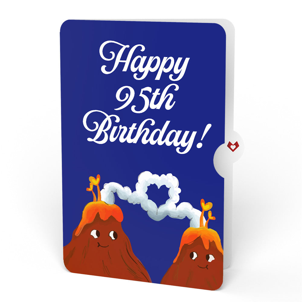 I Lava You 95th Birthday Pop-Up Card and Sentiment Set