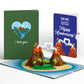 I Lava You Anniversary Pop-Up Card and Sentiment Set for Wife