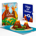I Lava You 13th Birthday Light-Up Pop-Up Card and Sentiment Set