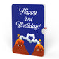 I Lava You 21st Birthday Light-Up Pop-Up Card and Sentiment Set