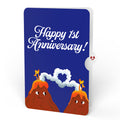 I Lava You 1st Anniversary Light-Up Pop-Up Card and Sentiment Set