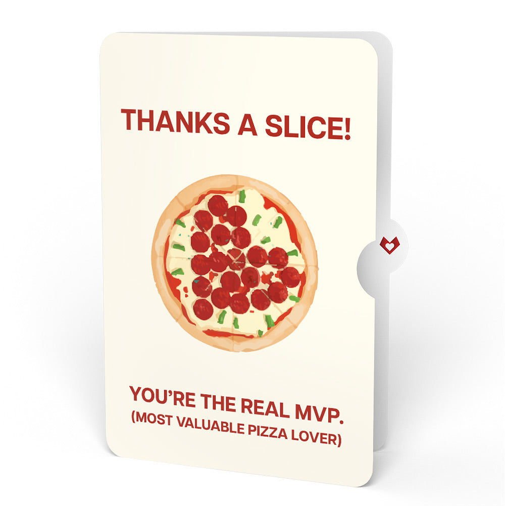 Pizza Love Thank You Pop-Up Card and Sentiment Set