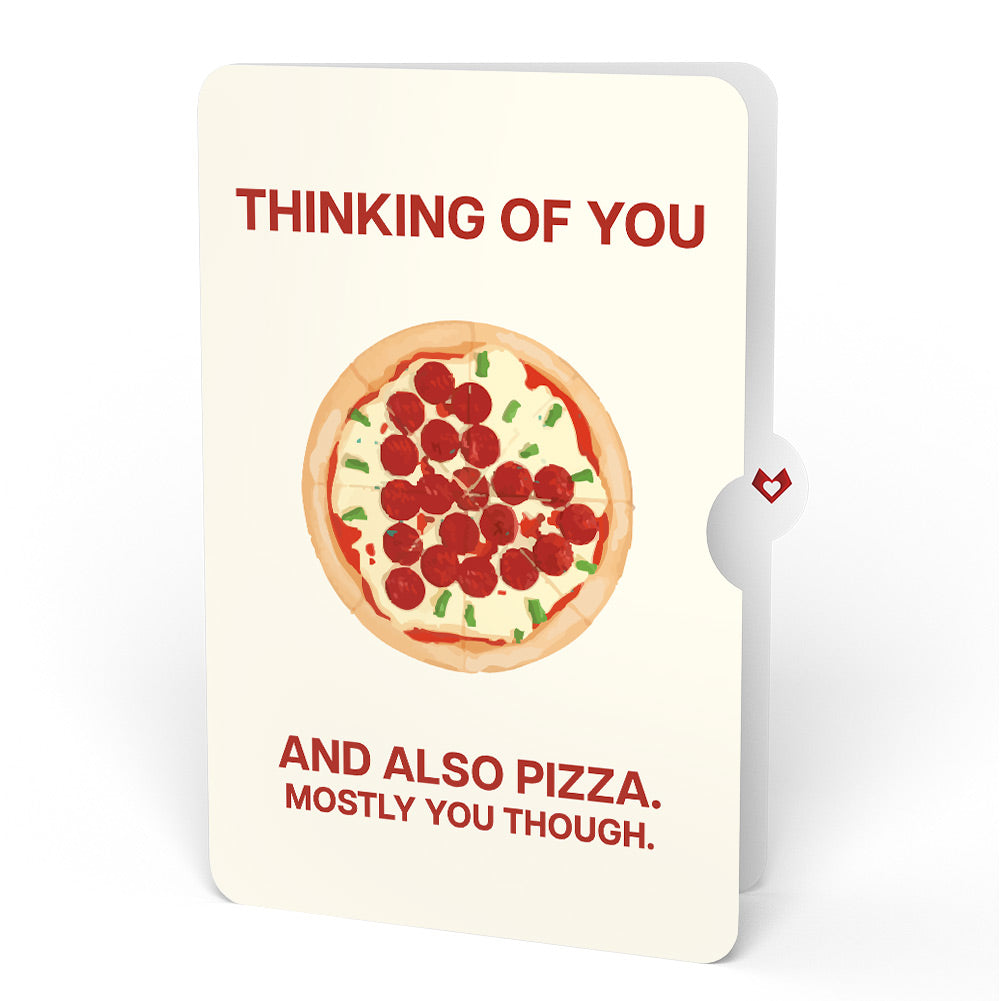 Pizza Love Thinking of You Pop-Up Card and Sentiment Set