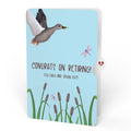 Pondside Mallard Ducks Retirement Pop-Up Card and Sentiment Set