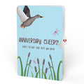 Pondside Mallard Ducks Anniversary Pop-Up Card and Sentiment Set