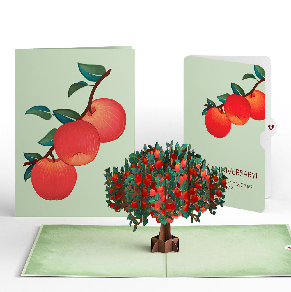 Apple Tree Anniversary Pop-Up Card and Sentiment Set