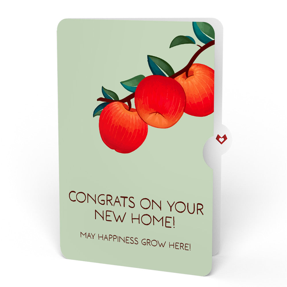 Apple Tree Housewarming Pop-Up Card and Sentiment Set