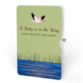 Pelican in the Marsh Pregnancy Pop-Up Card and Sentiment Set