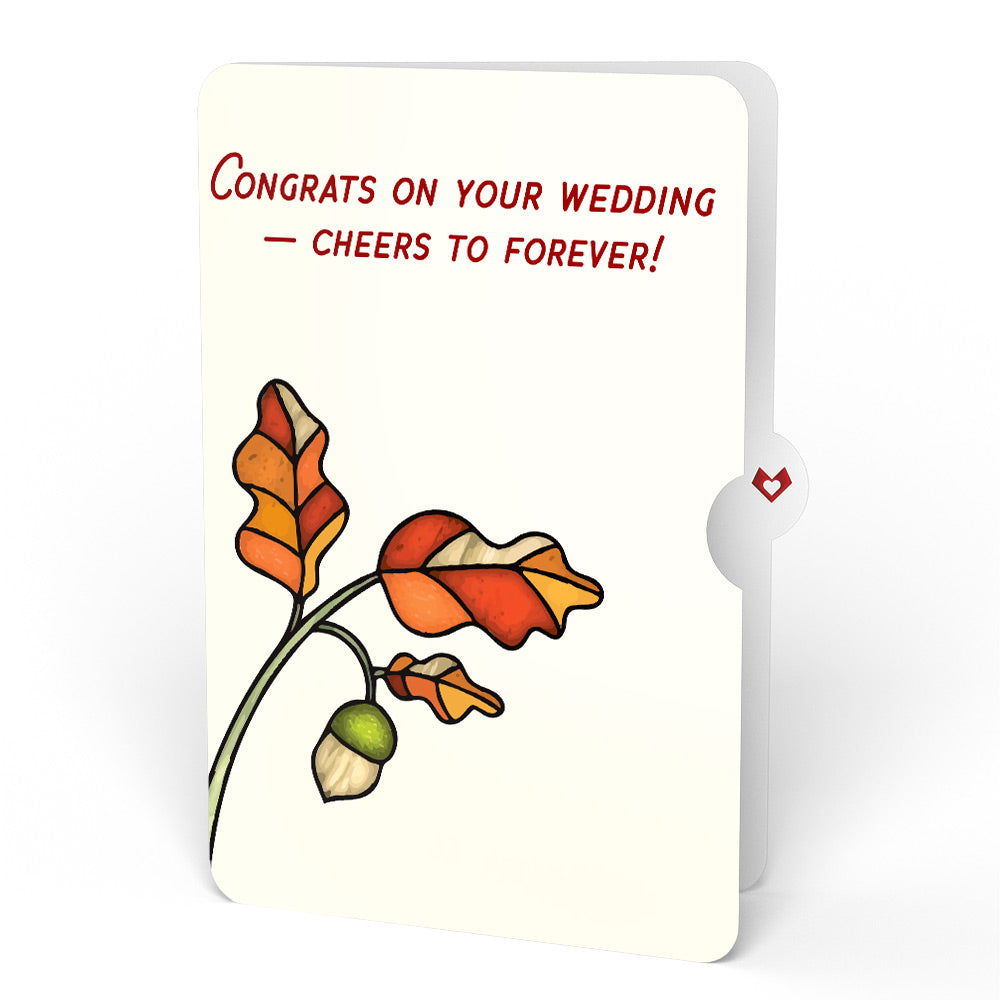 Golden Hour Sunflower Wedding Suncatcher Bouquet and Sentiment Set