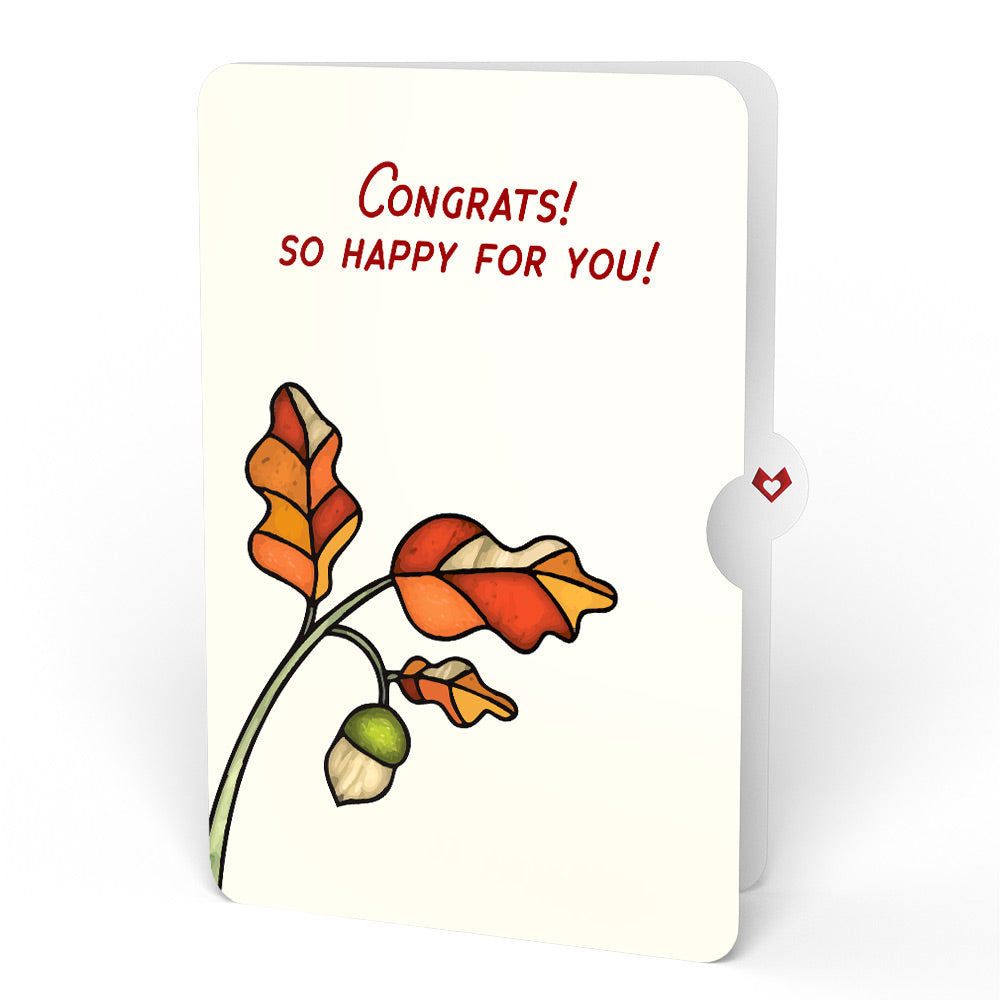 Golden Hour Sunflower Congratulations Suncatcher Bouquet and Sentiment Set