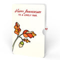 Golden Hour Sunflower Anniversary Suncatcher Bouquet and Sentiment Set
