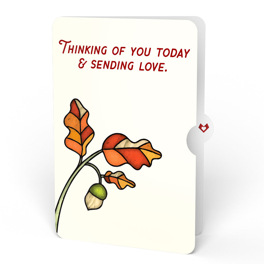 Golden Hour Sunflower Thinking of You Suncatcher Bouquet and Sentiment Set