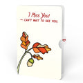 Golden Hour Sunflower Miss You Suncatcher Bouquet and Sentiment Set
