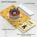 Go Feral Raccoon Birthday Pop-Up Card and Sentiment Set for Dad