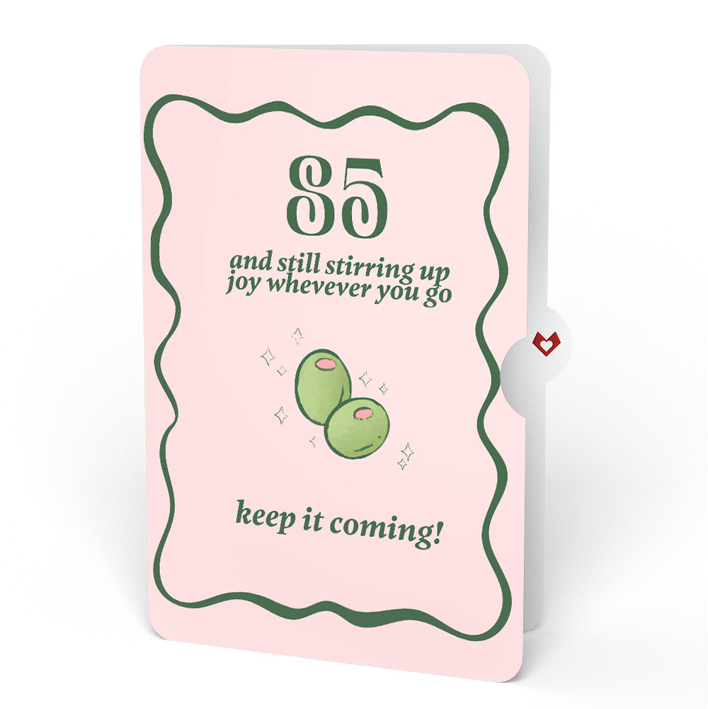 Just a Tini Bit Older 85th Birthday Pop-Up Card and Sentiment Set