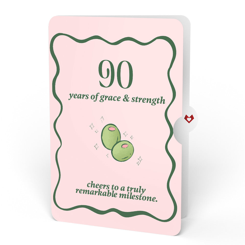 Just a Tini Bit Older 90th Birthday Pop-Up Card and Sentiment Set