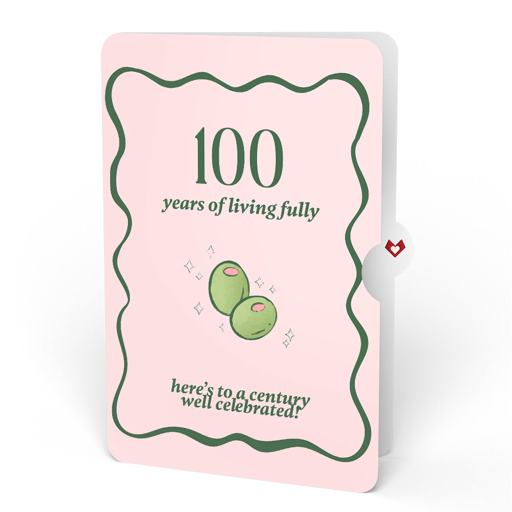 Just a Tini Bit Older 100th Birthday Pop-Up Card and Sentiment Set