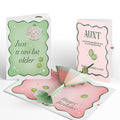 Just a Tini Bit Older Birthday Pop-Up Card and Sentiment Set for Aunt