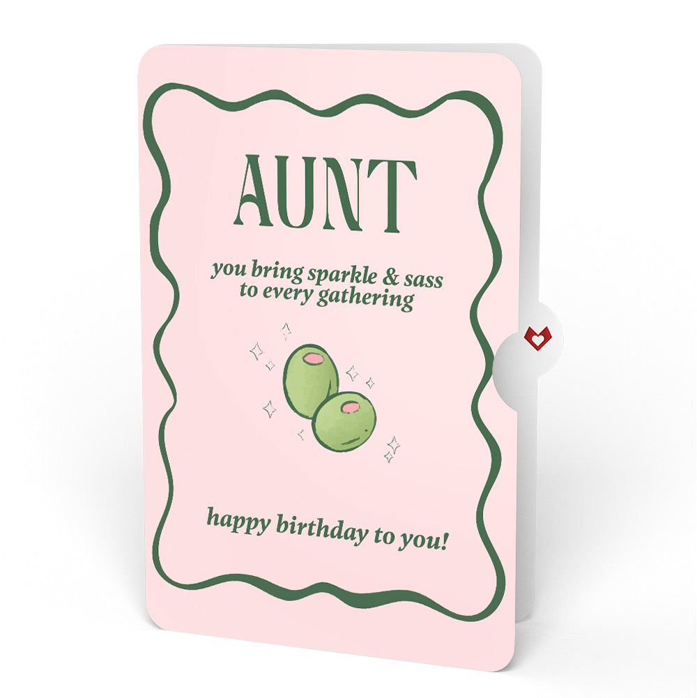 Just a Tini Bit Older Birthday Pop-Up Card and Sentiment Set for Aunt
