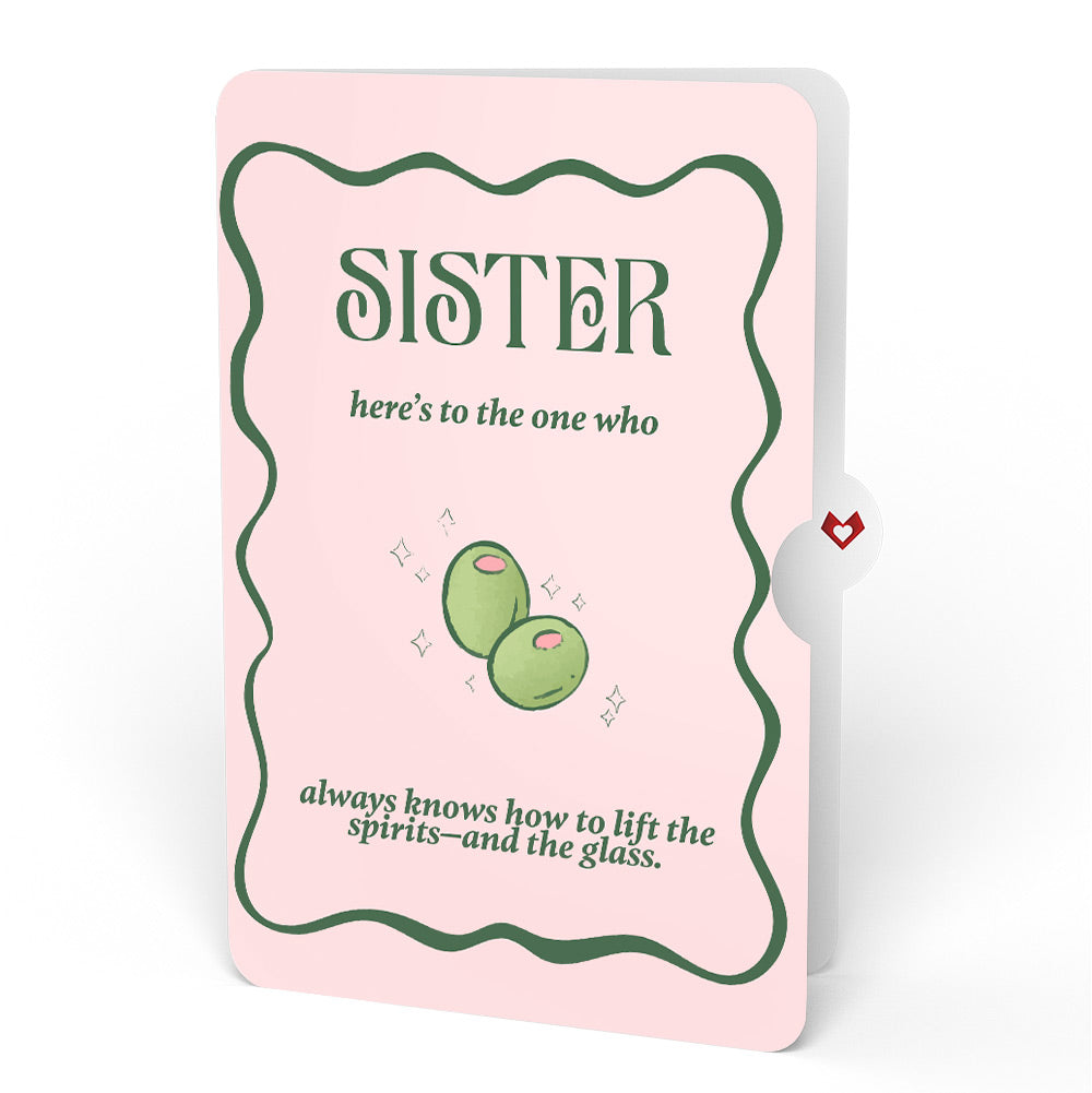Just a Tini Bit Older Birthday Pop-Up Card and Sentiment Set for Sister