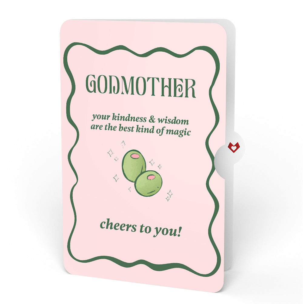 Just a Tini Bit Older Birthday Pop-Up Card and Sentiment Set for Godmother