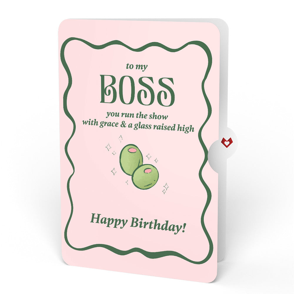 Just a Tini Bit Older Birthday Pop-Up Card and Sentiment Set for Boss