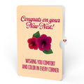 Rainforest Toucan Housewarming Pop-Up Card and Hibiscus Sentiment Set