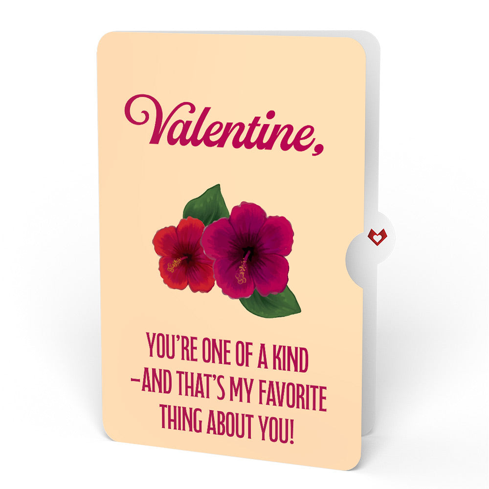 Rainforest Toucan Valentine Pop-Up Card and Hibiscus Sentiment Set