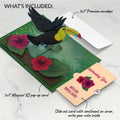 Rainforest Toucan Celebrating You Pop-Up Card and Hibiscus Sentiment Set