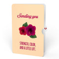 Rainforest Toucan Encouragement Pop-Up Card and Hibiscus Sentiment Set