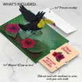Rainforest Toucan Birthday Pop-Up Card and Hibiscus Sentiment Set