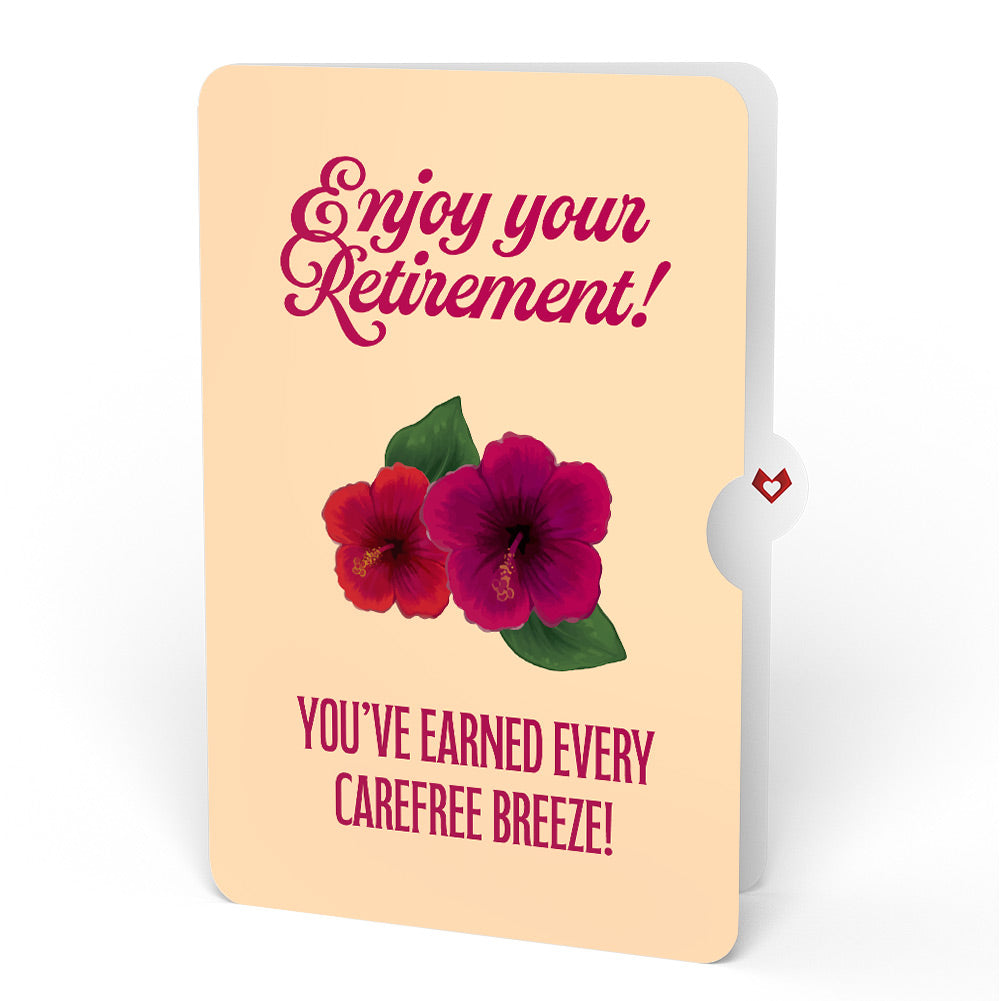 Rainforest Toucan Retirement Pop-Up Card and Hibiscus Sentiment Set
