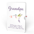 Hummingbird Birthday Pop-Up Card and Sentiment Set for Grandfather