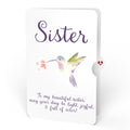 Hummingbird Birthday Pop-Up Card and Sentiment Set for Sister