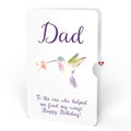 Hummingbird Birthday Pop-Up Card and Sentiment Set for Dad