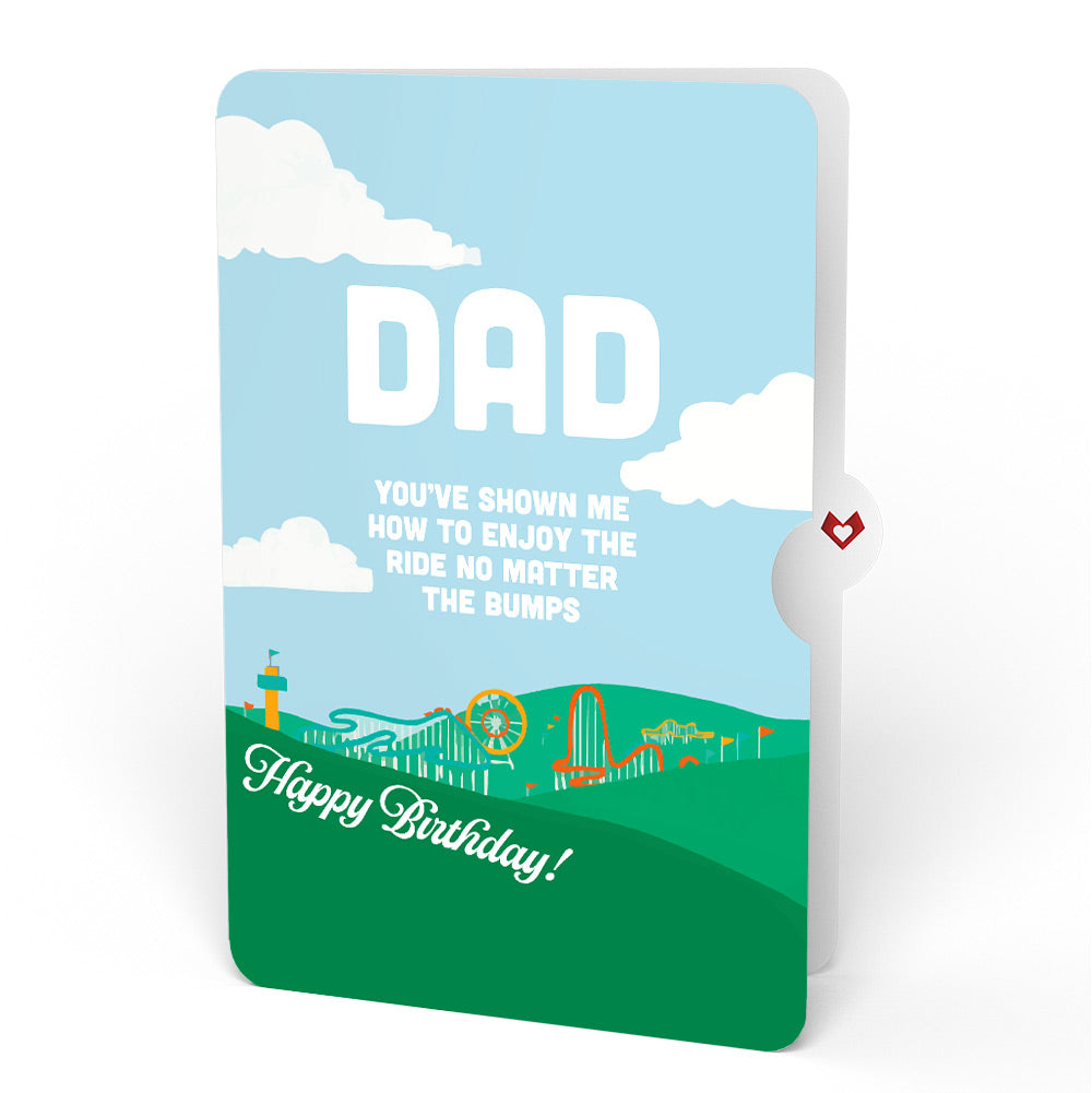 Over the Hill Birthday Pop-Up Card and Sentiment Set for Dad