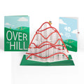 Over the Hill 40th Birthday Pop-Up Card and Sentiment Set