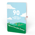 Over the Hill 90th Birthday Pop-Up Card and Sentiment Set