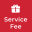 $2.95 Gift Card Service Fee
