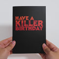 Halloween II Michael Myers Killer Birthday Pop-Up Card