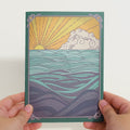 Sailboat on the Horizon Pop-Up Card